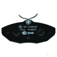 Тормозные колодки дисковые, комплект HELLA 8DB 355 018-561 29826 7679D806 23 424 - Изображение 3