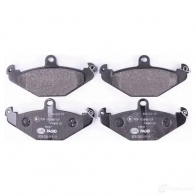 Тормозные колодки дисковые, комплект HELLA 29887 20423 8DB 355 019-191 204 10 - Изображение 2