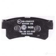 Тормозные колодки дисковые, комплект HELLA 8DB 355 011-151 240 50 29108 24051 - Изображение 3