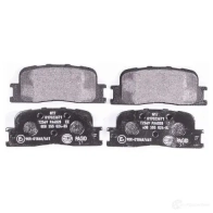 Тормозные колодки, комплект HELLA 7786D885 8db355024851 237 02 30224 - Изображение 2