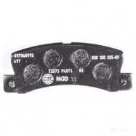 Тормозные колодки, комплект HELLA 8db355025091 1193335386 22427 22 426 - Изображение 3