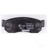 Тормозные колодки, комплект HELLA 7147D233 28640 8db355006081 2095 8 - Изображение 3