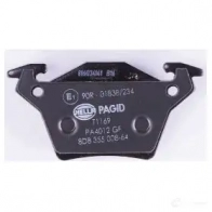 Тормозные колодки дисковые, комплект HELLA 8DB 355 008-641 28877 T1169 2302 0 - Изображение 3