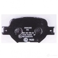 Тормозные колодки, комплект HELLA 29020 8db355010201 7691D817 2386 4 - Изображение 3