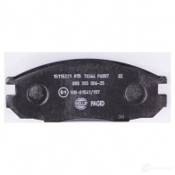 Тормозные колодки дисковые, комплект HELLA 28657 8DB 355 006-251 T0364 2009 8 - Изображение 3