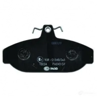 Тормозные колодки дисковые, комплект HELLA 7161D255 8DB 355 017-721 29745 212 66 - Изображение 3