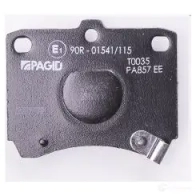 Тормозные колодки дисковые, комплект HELLA 21356 2135 5 8DB 355 005-741 28606 - Изображение 3