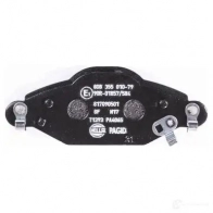 Тормозные колодки дисковые, комплект HELLA 8DB 355 010-791 2334 0 29073 23341 - Изображение 3