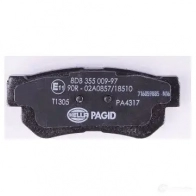 Тормозные колодки, комплект HELLA 235 43 8db355009971 23544 28999 - Изображение 3