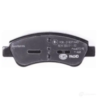 Тормозные колодки дисковые, комплект HELLA 8333D1213 8DB 355 011-521 2410 1 29140 - Изображение 3