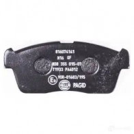 Тормозные колодки дисковые, комплект HELLA 8DB 355 015-071 23508 2 3507 29483 - Изображение 3
