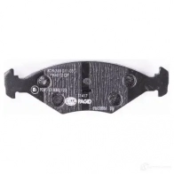 Тормозные колодки дисковые, комплект HELLA 29096 21 193 21962 8DB 355 011-031 - Изображение 3