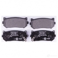 Тормозные колодки, комплект HELLA 28936 2345 5 23456 8db355009341 - Изображение 2