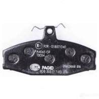 Тормозные колодки дисковые, комплект HELLA 2166 2 T5054 8DB 355 017-931 29766 - Изображение 3