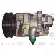 Тормозные колодки дисковые, комплект HELLA 28732 2001 1 7273D384 8DB 355 007-011 - Изображение 2