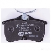 Тормозные колодки, комплект HELLA 28953 8db355009511 T1255 235 27 - Изображение 3