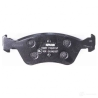 Тормозные колодки дисковые, комплект HELLA 2197 5 8DB 355 016-981 29673 21976 - Изображение 3