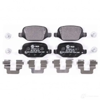 Тормозные колодки, комплект HELLA 23 601 28957 8db355009551 T1260 - Изображение 2