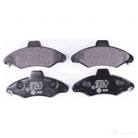 Тормозные колодки дисковые, комплект HELLA 2 3300 29897 23301 8DB 355 019-291 - Изображение 2