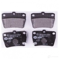 Тормозные колодки, комплект HELLA 8db355010521 23657 29051 2365 6 - Изображение 2