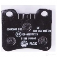 Тормозные колодки, комплект HELLA T1138 2 1857 28849 8db355008301 - Изображение 3