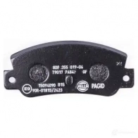 Тормозные колодки дисковые, комплект HELLA 211 07 8DB 355 019-061 29874 T9017 - Изображение 3