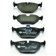 Тормозные колодки дисковые, комплект HELLA 28818 8DB 355 007-981 216 91 21891 - Изображение 2