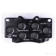 Тормозные колодки дисковые, комплект HELLA 21680 2 1679 8DB 355 020-811 30040 - Изображение 3
