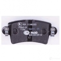 Тормозные колодки, комплект HELLA 8325D1205 236 69 28944 8db355009421 - Изображение 3