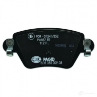 Тормозные колодки, комплект HELLA 8db355009081 23 557 28912 7790D911 - Изображение 3
