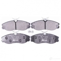 Тормозные колодки дисковые, комплект HELLA 29640 214 81 7252D362 8DB 355 016-651 - Изображение 2
