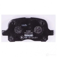 Тормозные колодки, комплект HELLA 23 294 7611D741 28928 8db355009251 - Изображение 3
