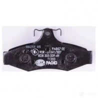 Тормозные колодки, комплект HELLA 8db355009491 7591D724 232 37 28951 - Изображение 3