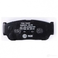 Тормозные колодки дисковые, комплект HELLA 23932 239 31 29985 8DB 355 020-221 - Изображение 3