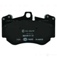 Тормозные колодки дисковые, комплект HELLA 29094 8DB 355 011-011 2396 1 T1414 - Изображение 3