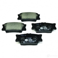 Тормозные колодки дисковые, комплект HELLA 2433 8 28719 8DB 355 006-881 8332D1212 - Изображение 2
