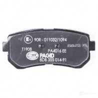 Тормозные колодки, комплект HELLA 24950 8db355014911 29468 2 4949 - Изображение 3
