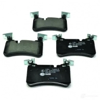 Тормозные колодки дисковые, комплект HELLA 8DB 355 014-811 T1896 2447 3 29458 - Изображение 2