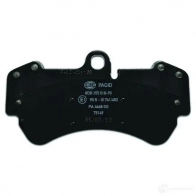 Тормозные колодки дисковые, комплект HELLA 8DB 355 018-701 7911D1007 29840 2 3692 - Изображение 3