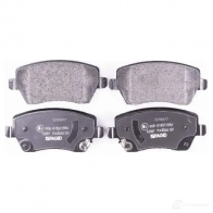 Тормозные колодки дисковые, комплект HELLA 239 73 8DB 355 015-981 29574 24403 - Изображение 2