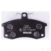 Тормозные колодки дисковые, комплект HELLA 2 3671 8DB 355 010-341 T1349 29034 - Изображение 3