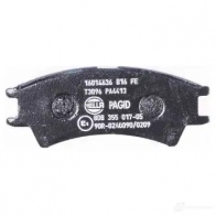 Тормозные колодки дисковые, комплект HELLA 29680 23239 23 238 8DB 355 017-051 - Изображение 3