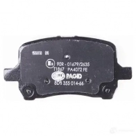 Тормозные колодки дисковые, комплект HELLA 24794 8DB 355 014-661 29443 24 793 - Изображение 3