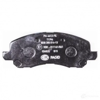 Тормозные колодки дисковые, комплект HELLA 8DB 355 014-131 7741D866 29391 235 84 - Изображение 3