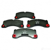 Тормозные колодки дисковые, комплект HELLA 29393 8DB 355 014-151 245 53 T1798 - Изображение 2