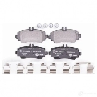 Тормозные колодки дисковые, комплект HELLA 8DB 355 018-281 230 70 T5101 29800 - Изображение 2