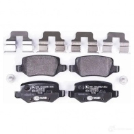 Тормозные колодки дисковые, комплект HELLA 8DB 355 018-531 2 3138 T5130 29823 - Изображение 2