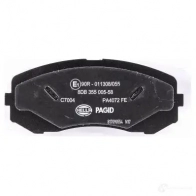 Тормозные колодки дисковые, комплект HELLA 292 49 8DB 355 005-581 29250 28590 - Изображение 3