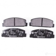 Тормозные колодки дисковые, комплект HELLA 7186D482 29106 2 4045 8DB 355 011-131 - Изображение 2