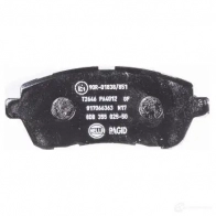 Тормозные колодки дисковые, комплект HELLA 2 4283 24284 8DB 355 025-501 1193335450 - Изображение 3